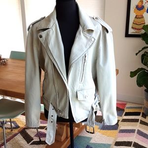 Vintage Ralph Lauren Country Khaki Moto Jacket